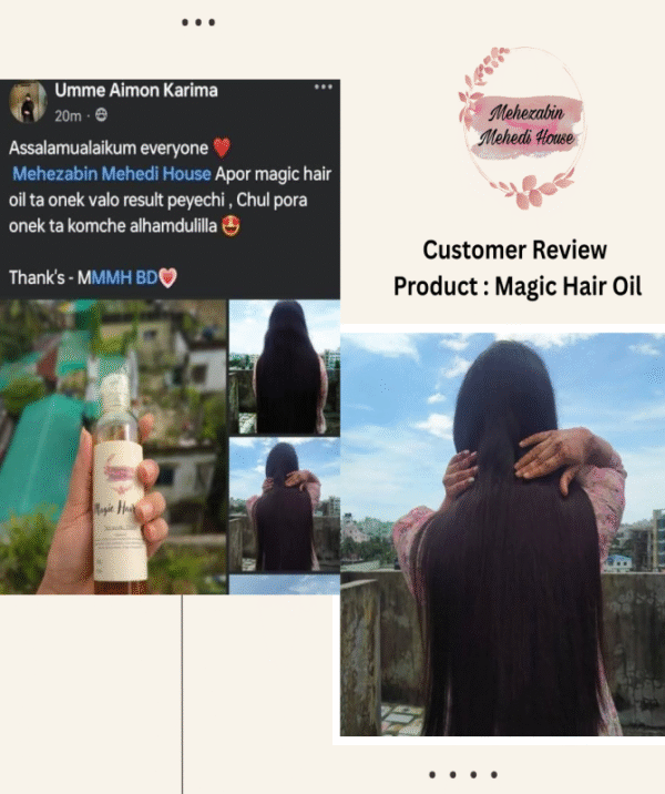 Magic Hair Oil 110ML - Image 4