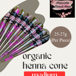 Organic Henna Cone- Medium