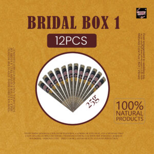 100% Organic Bridal Henna Cone – Natural Mehndi for Hands, Bridal-Quality Stain, Chemical-Free