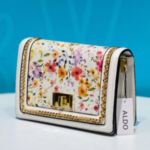 ALDO Floral Chain Shoulder Bag – Premium Ladies Clutch